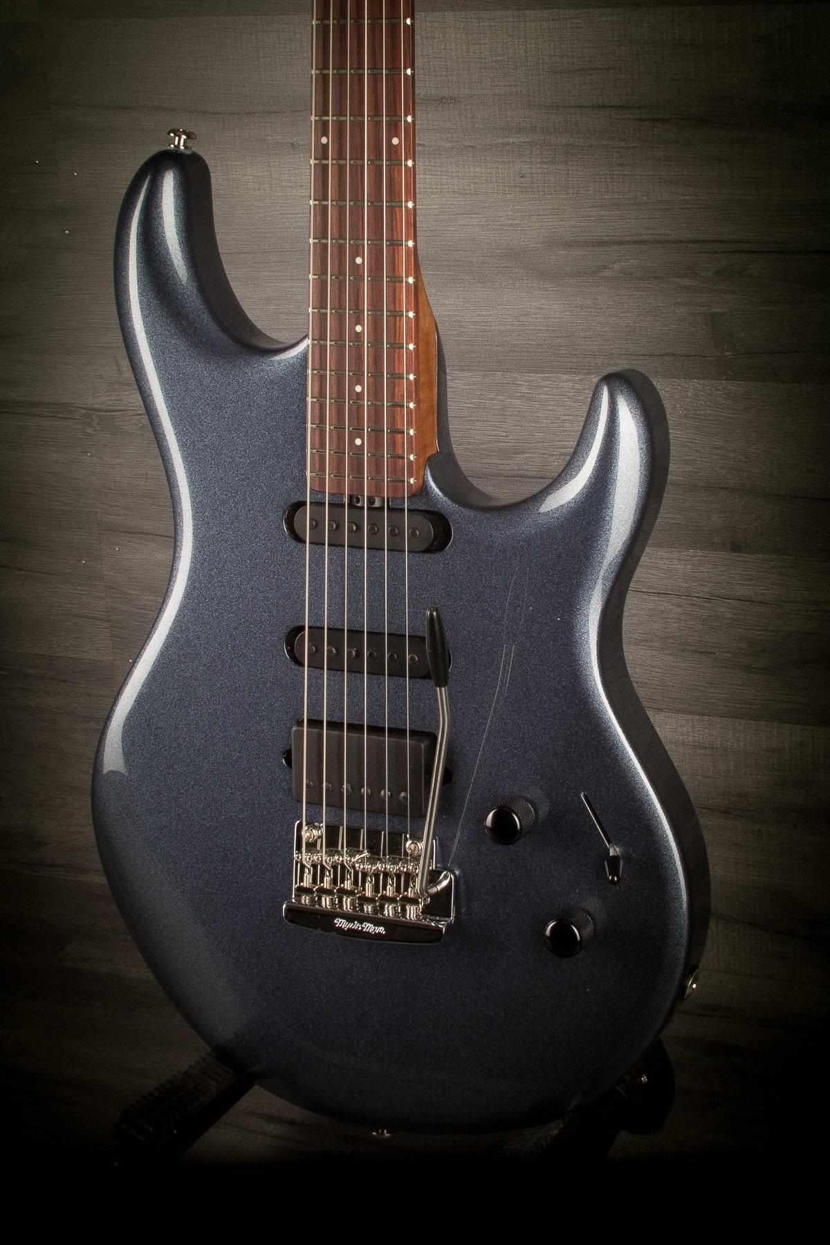 Music Man Luke III HSS Bodhi Blue, Roasted Maple Neck