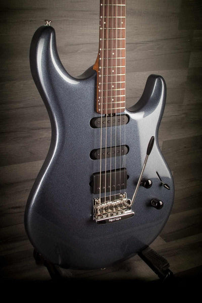 Music Man Luke III HSS Bodhi Blue, Roasted Maple Neck