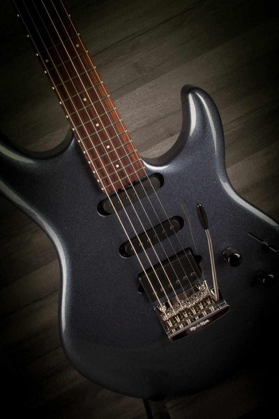 Music Man Luke III HSS Bodhi Blue, Roasted Maple Neck