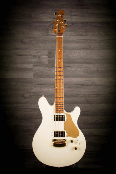 Musicman BFR Valentine Ivory White With Roasted Maple Neck