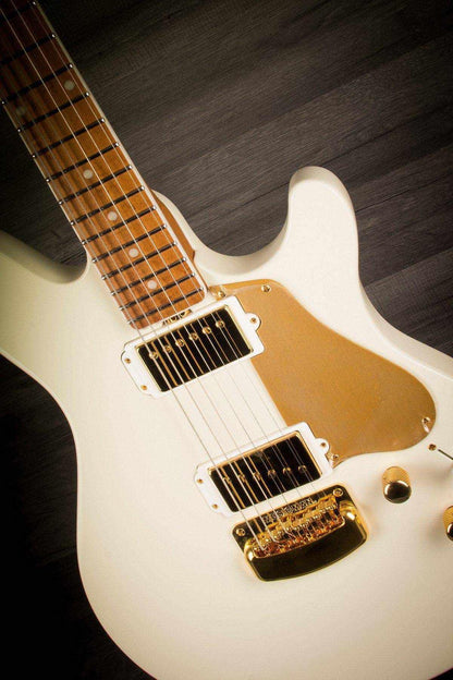 Musicman BFR Valentine Ivory White With Roasted Maple Neck