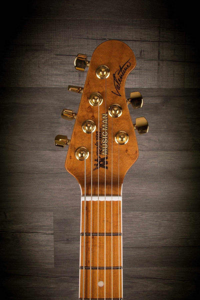 Musicman BFR Valentine Ivory White With Roasted Maple Neck