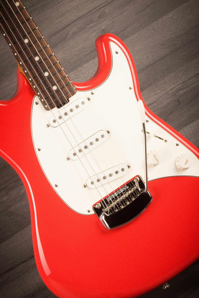 MusicMan Cutlass Electric Guitar - Coral Red