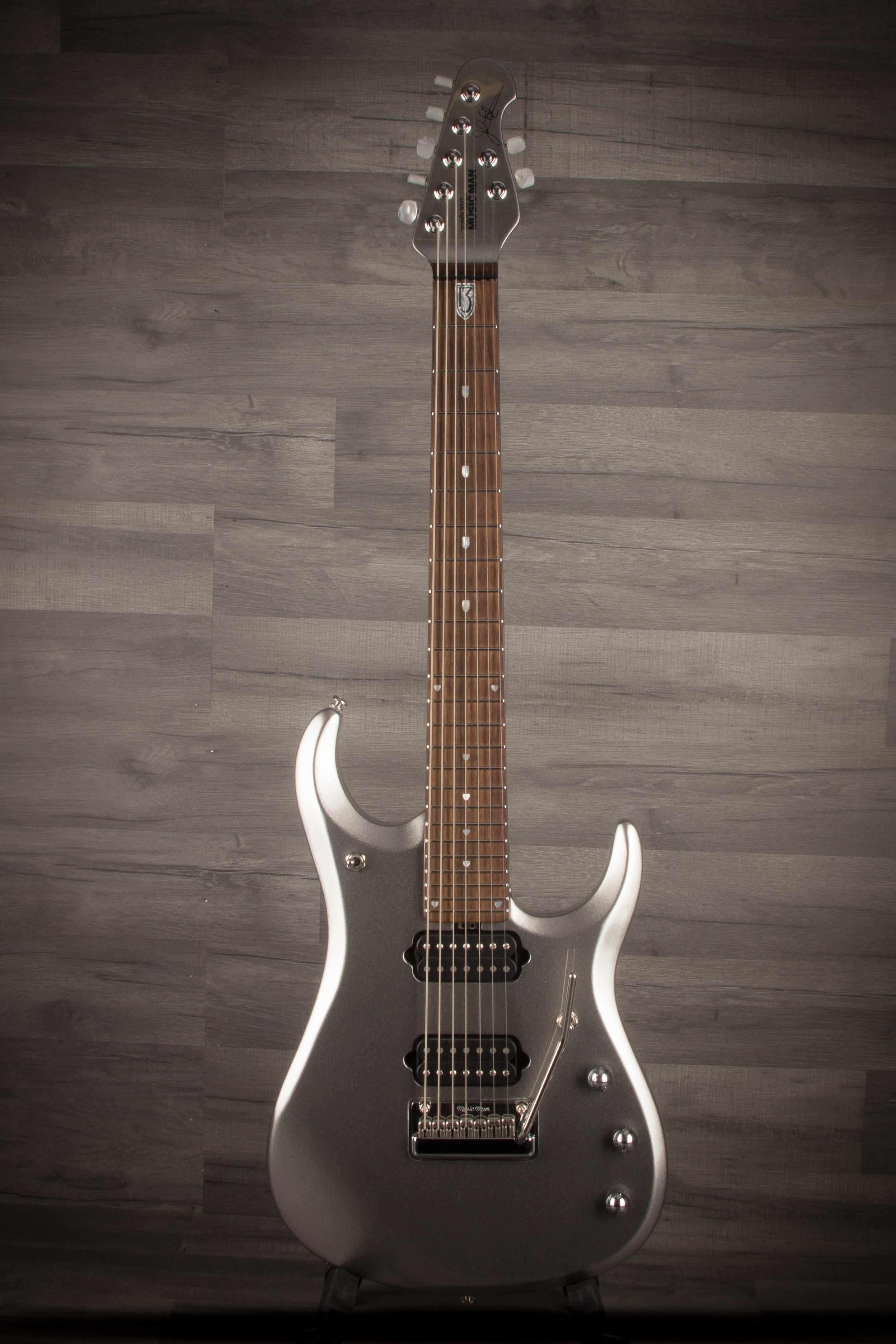 MusicMan JP13 7 Platinum Silver