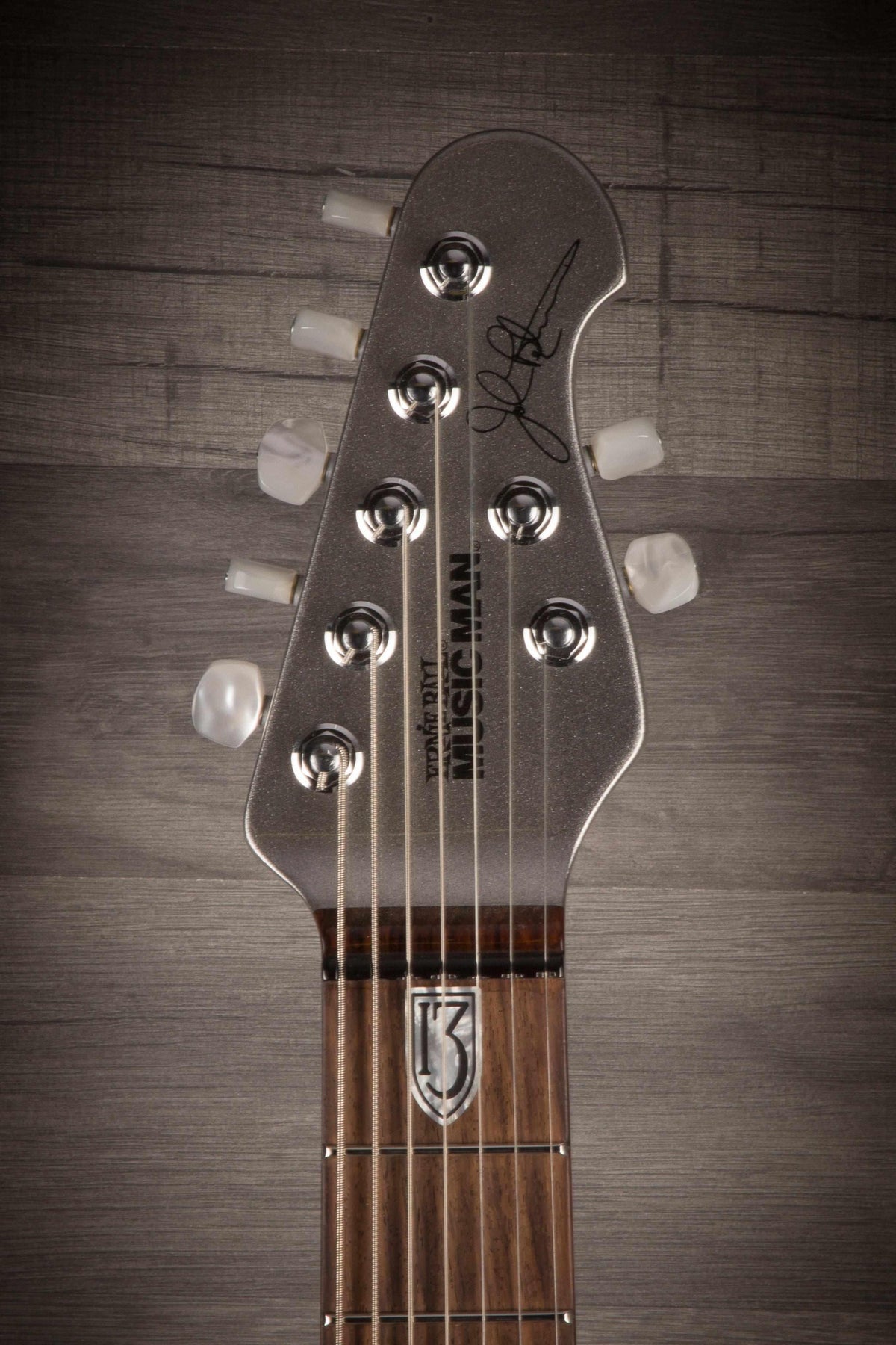 MusicMan JP13 7 Platinum Silver