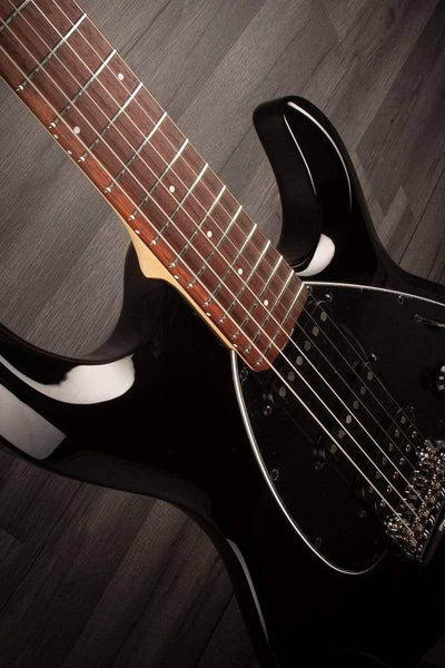 MusicMan Silhouette Special - HSS Black, rosewood fingerboard