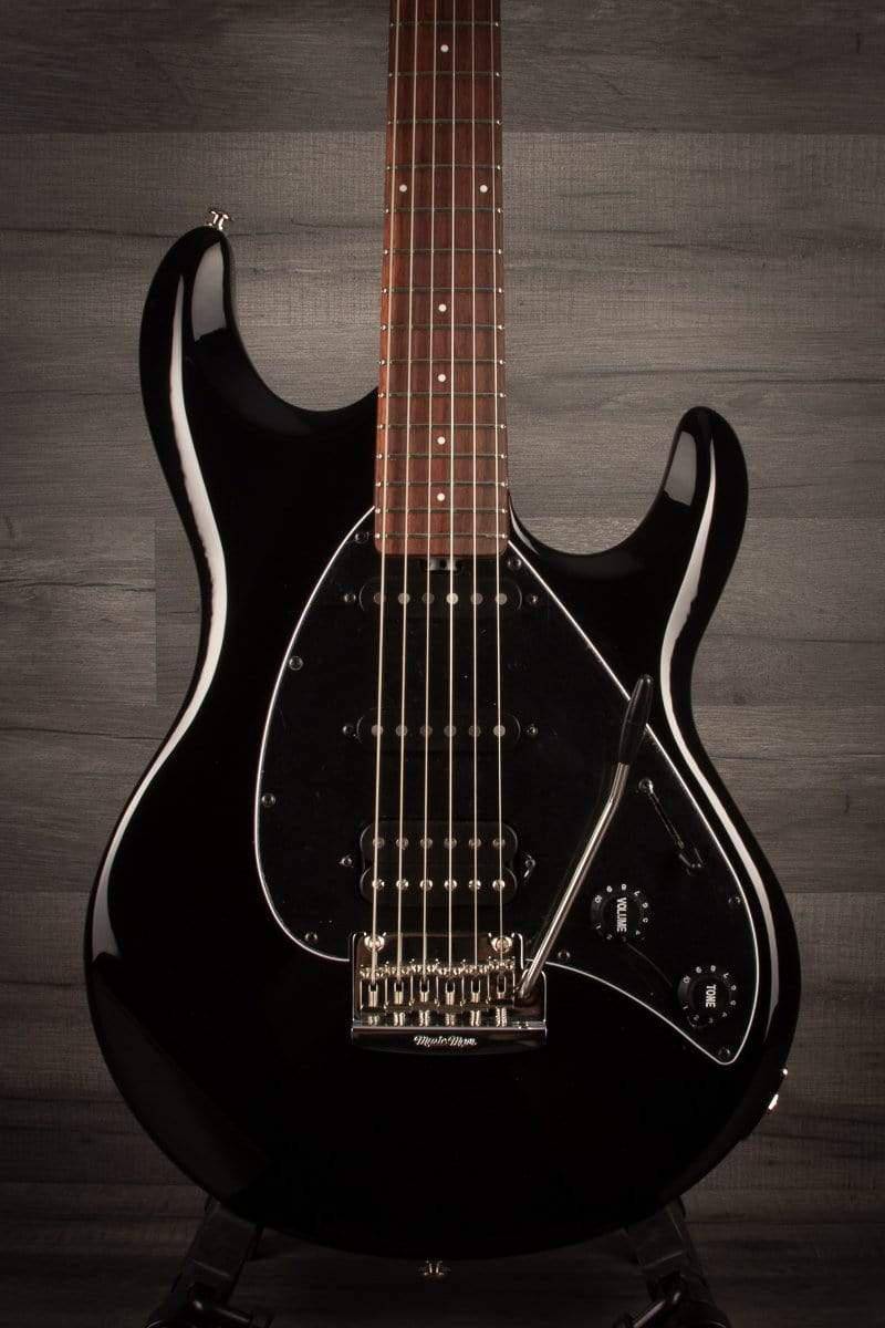 MusicMan Silhouette Special - HSS Black, rosewood fingerboard