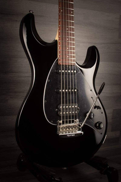 MusicMan Silhouette Special - HSS Black, rosewood fingerboard