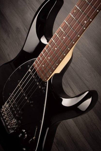 MusicMan Silhouette Special - HSS Black, rosewood fingerboard