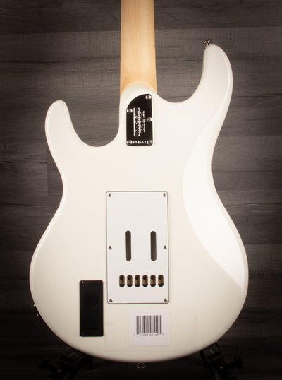 MusicMan Silhouette Special HSS Trem, White, Maple Neck