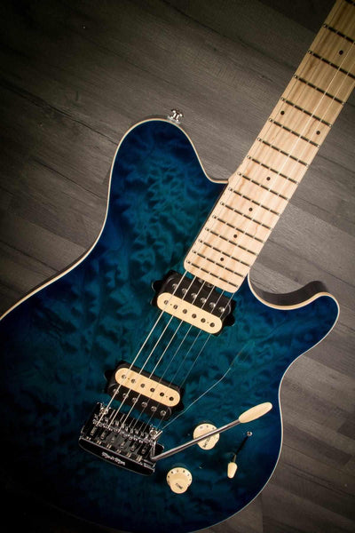 MusicMan Super Sport Trem HH "Balboa Blue"
