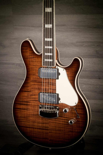 MusicMan Valentine BFR Walnut Flame