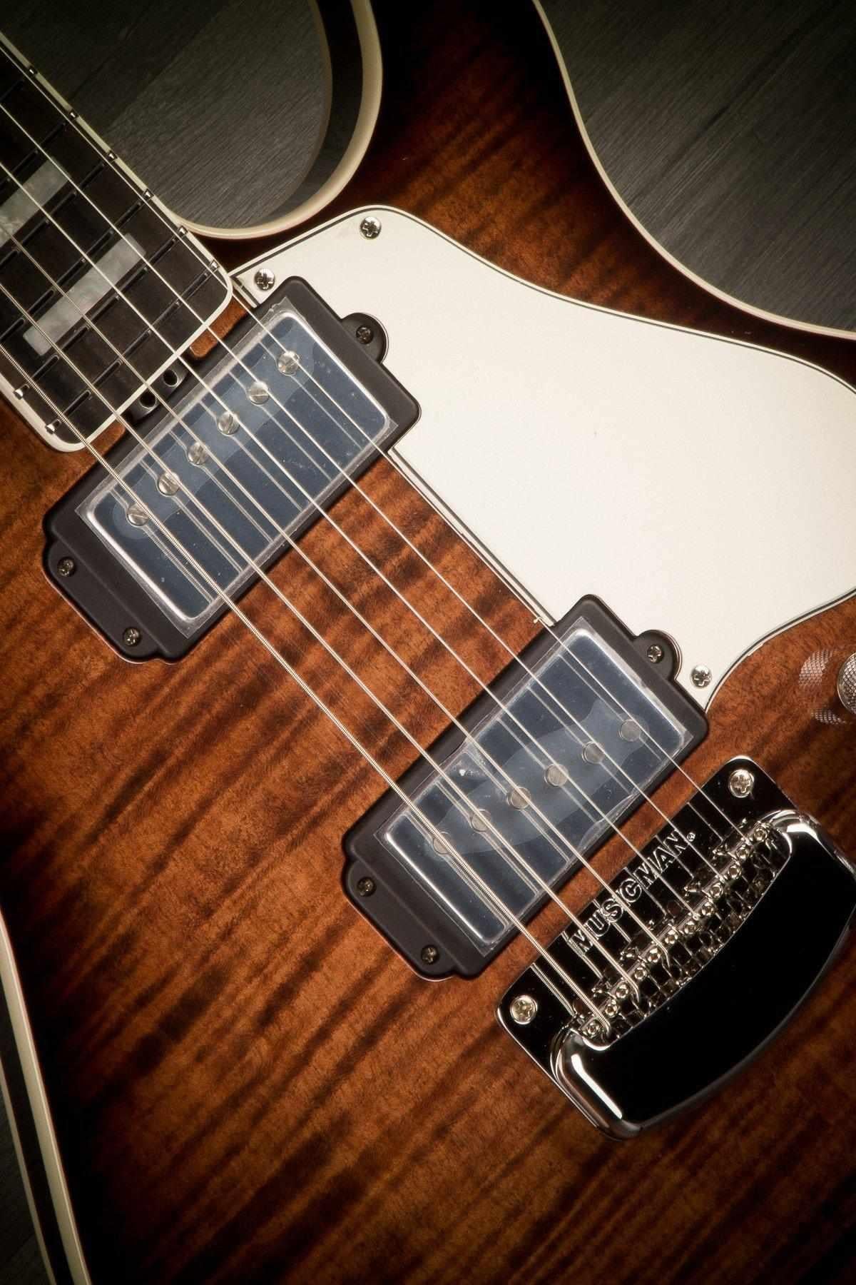 MusicMan Valentine BFR Walnut Flame