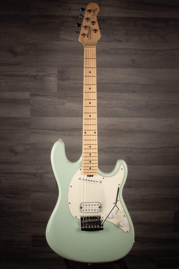 MusicMan Electric Guitar Sterling by Music Man Cutlass HS Short Scale Electric Guitar in Mint Green
