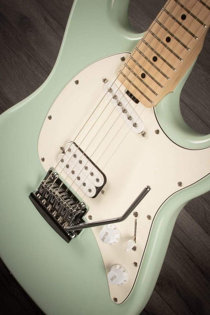 Sterling by Music Man Cutlass HS Short Scale Electric Guitar in Mint Green