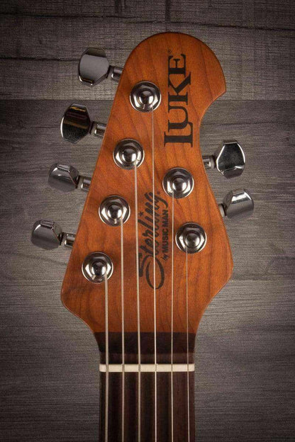 Sterling by Music Man Luke - Flame Top Blueberry Burst