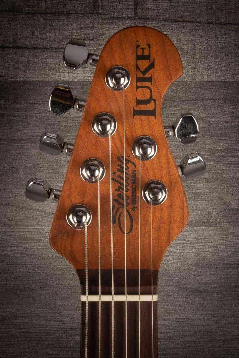Sterling by Music Man Luke - Flame Top Blueberry Burst