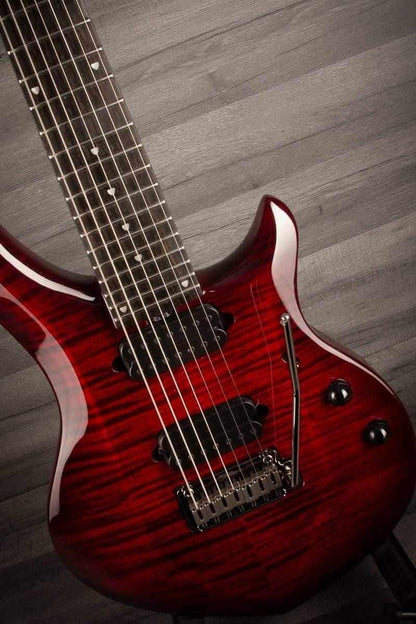 Sterling by Music Man - Majesty DiMarzio 7 Royal Red