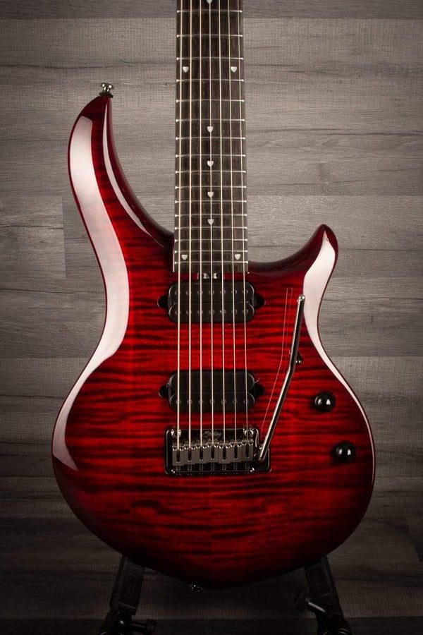 MusicMan Electric Guitar Sterling by Music Man - Majesty DiMarzio 7 Royal Red