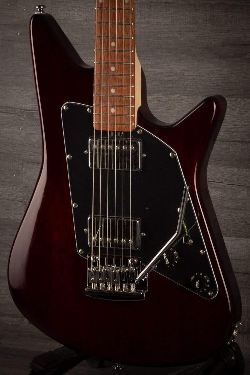 Sterling by MusicMan Albert Lee HH Electric Guitar - Trans Walnut