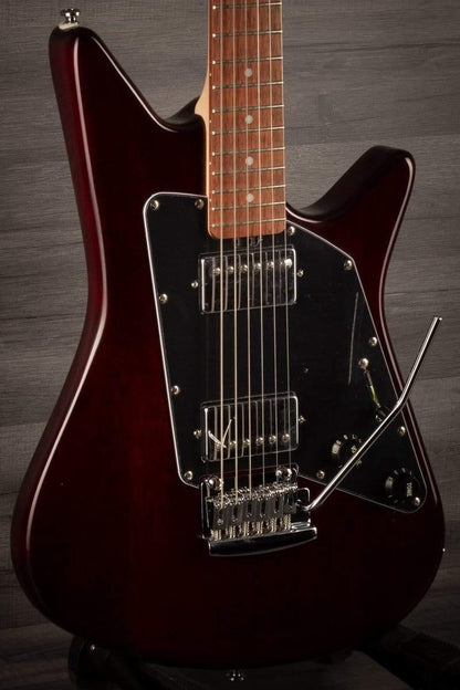 Sterling by MusicMan Albert Lee HH Electric Guitar - Trans Walnut
