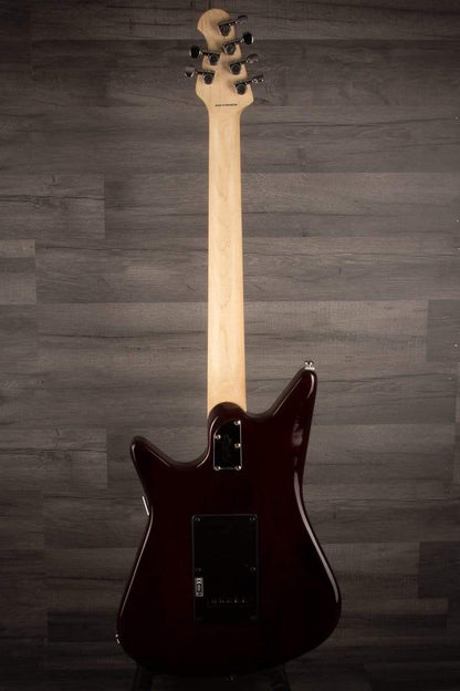 Sterling by MusicMan Albert Lee HH Electric Guitar - Trans Walnut