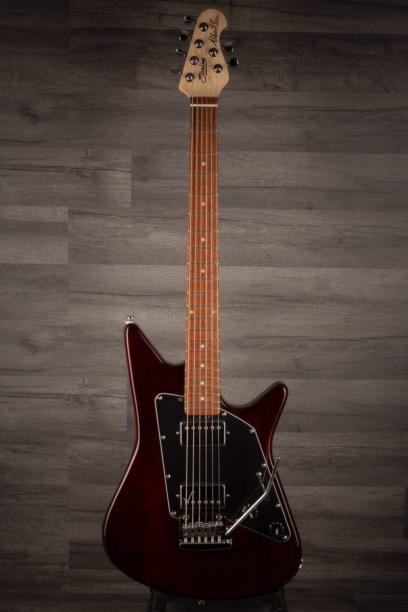 Sterling by MusicMan Albert Lee HH Electric Guitar - Trans Walnut