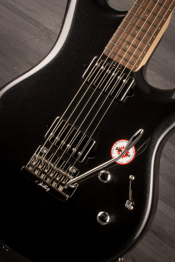 MusicMan Electric Guitar Sterling By MusicMan Luke 100D - Black Metallic