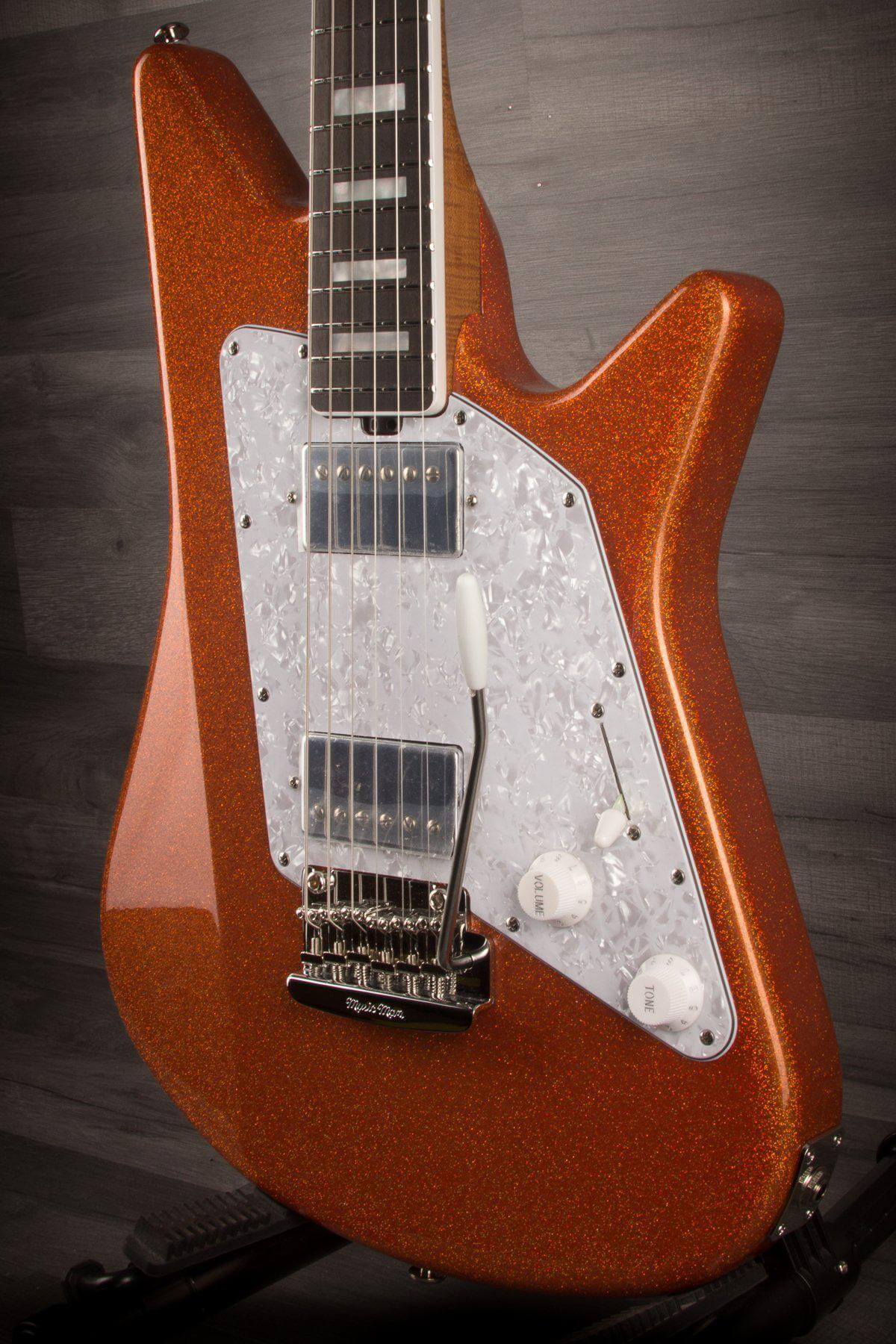 USED - Music Man BFR Albert Lee HH - Orange Crush Sparkle