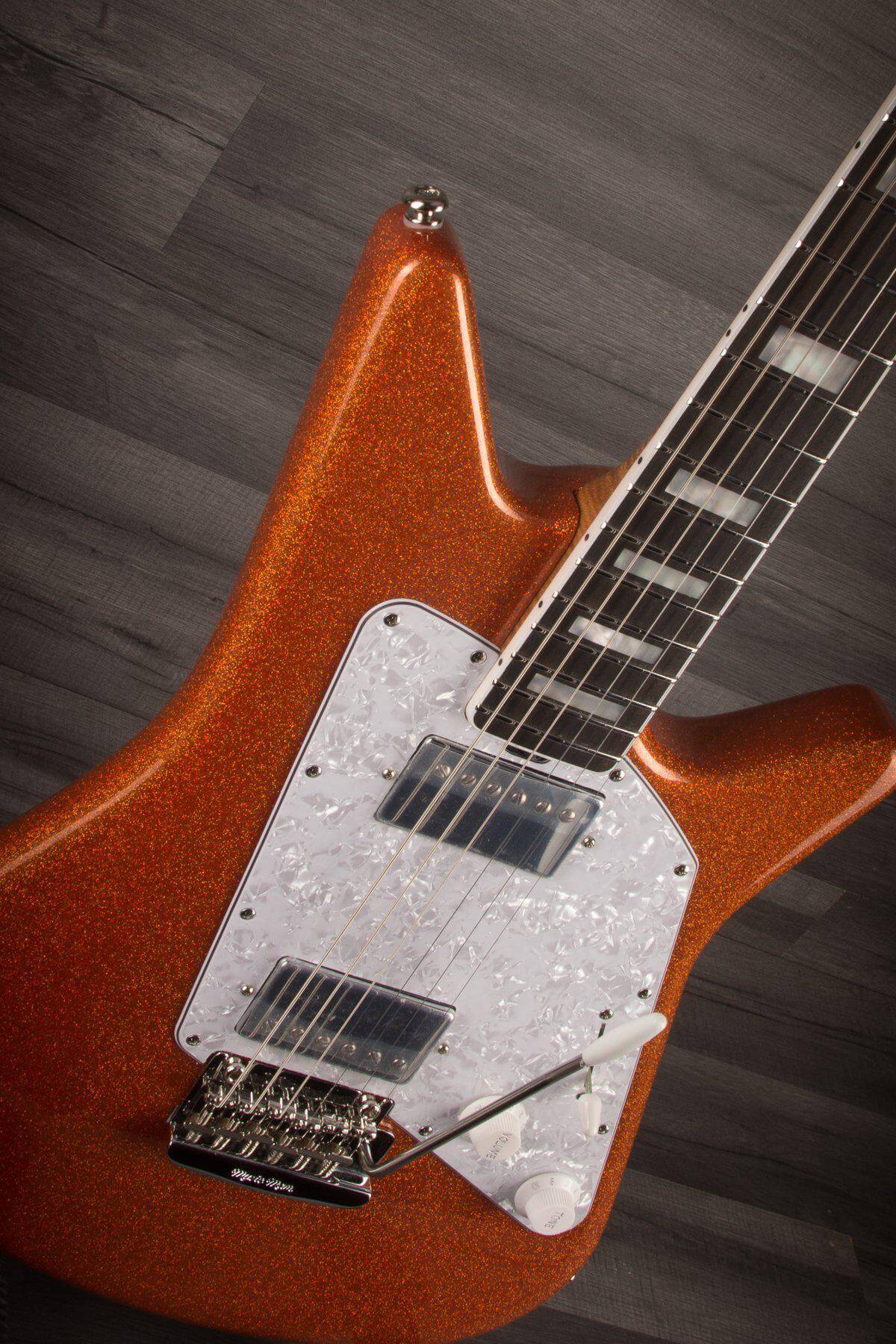 USED - Music Man BFR Albert Lee HH - Orange Crush Sparkle