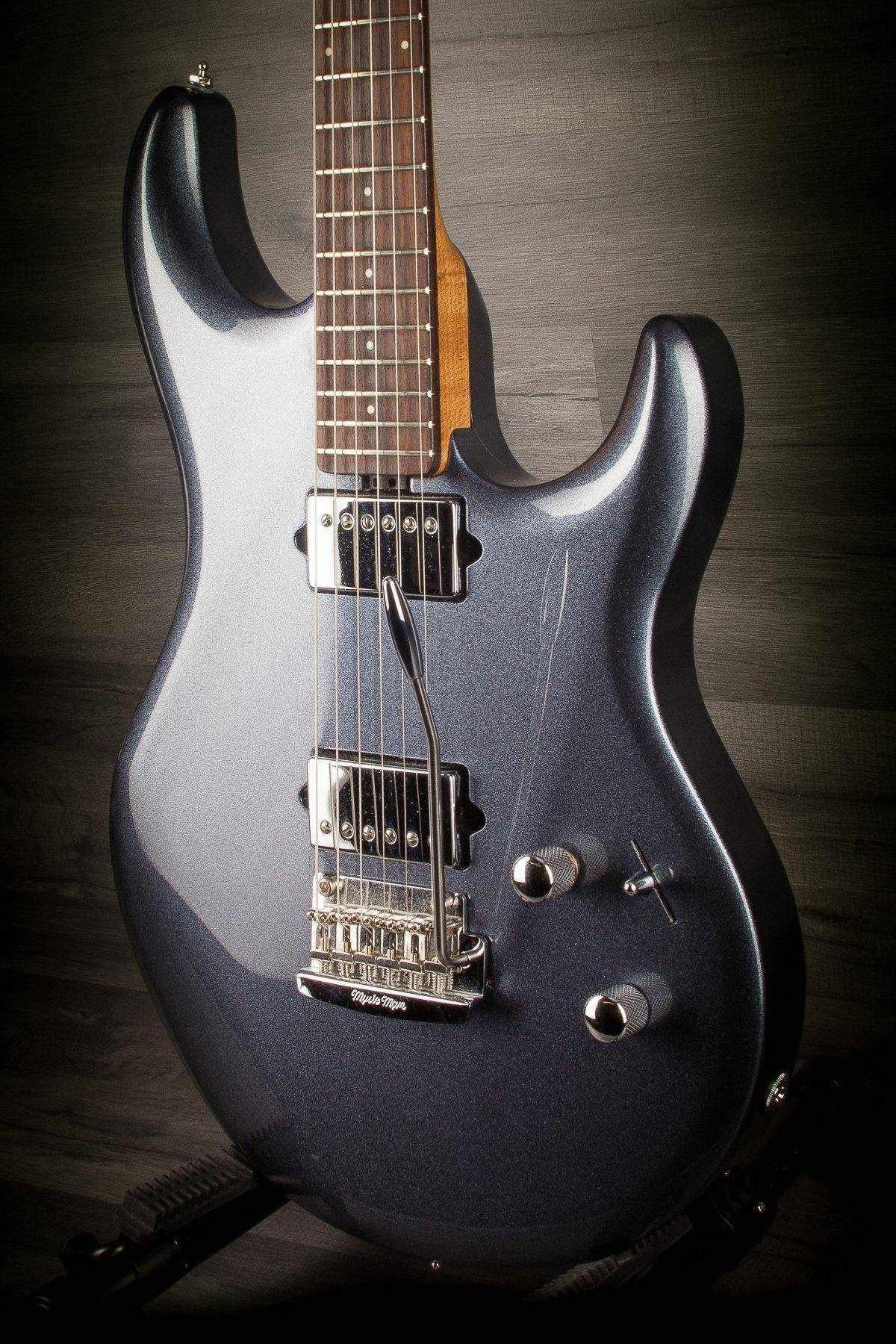 USED - Music Man Luke III HH Bodhi Blue, Roasted Maple Neck