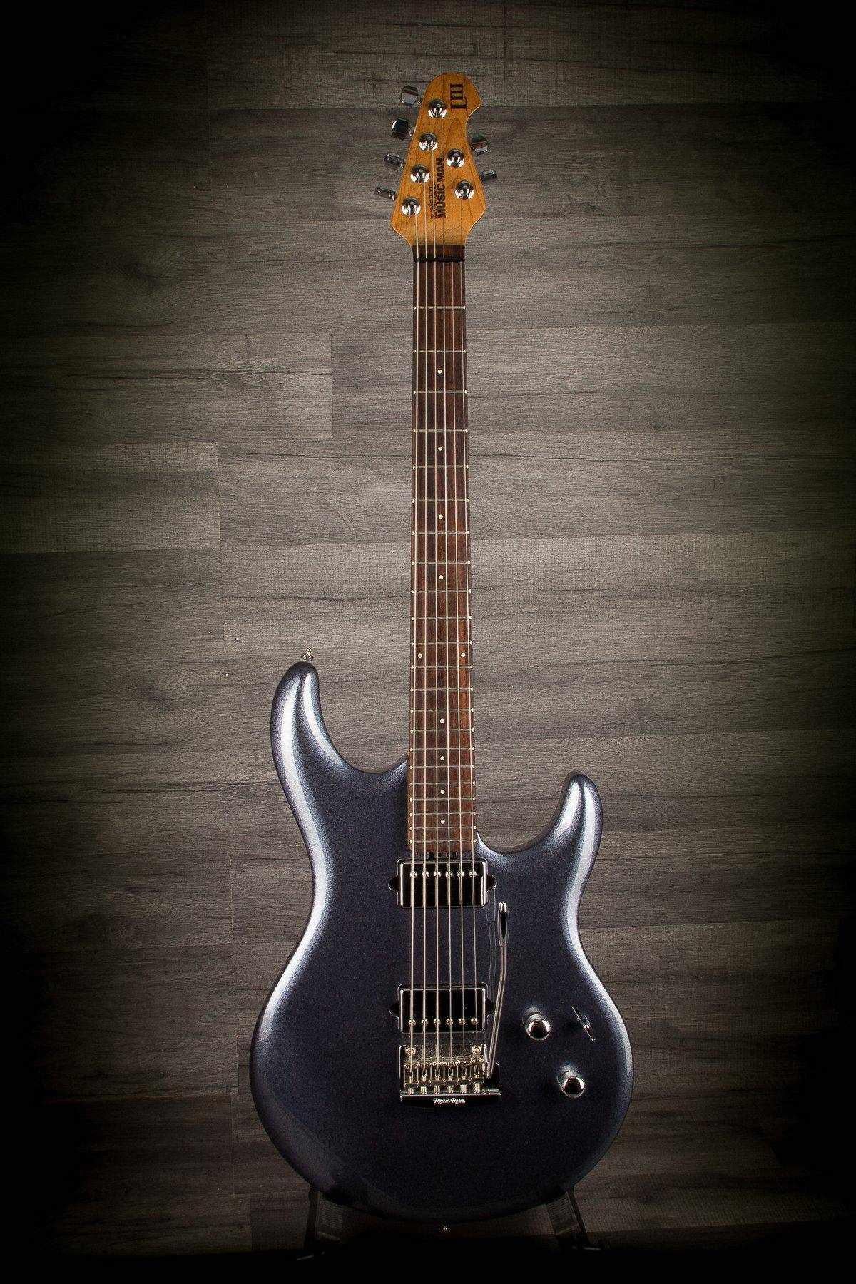 USED - Music Man Luke III HH Bodhi Blue, Roasted Maple Neck