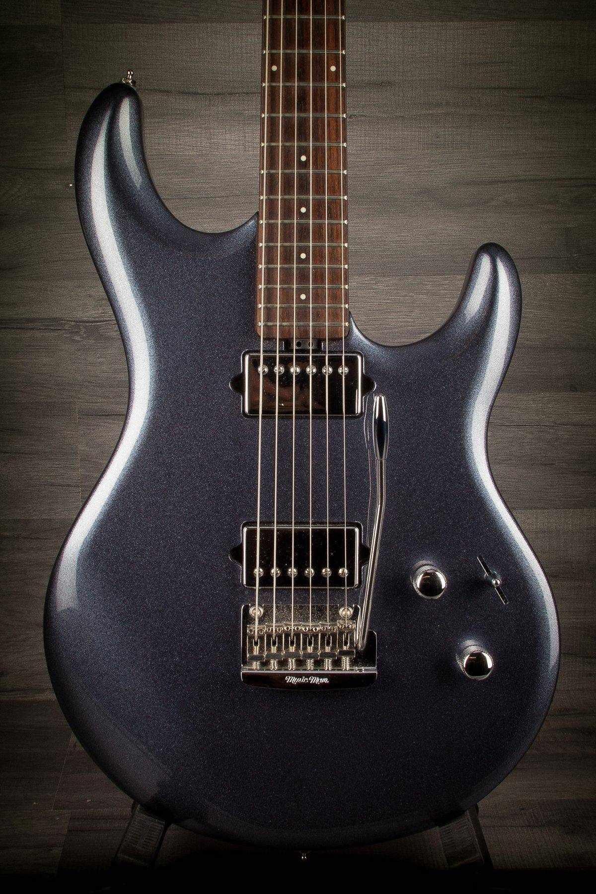 USED - Music Man Luke III HH Bodhi Blue, Roasted Maple Neck