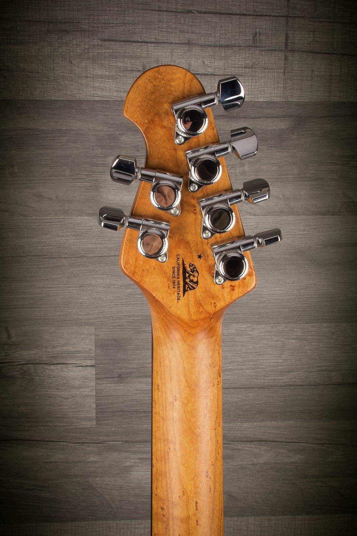 USED - Music Man Luke III HH Bodhi Blue, Roasted Maple Neck