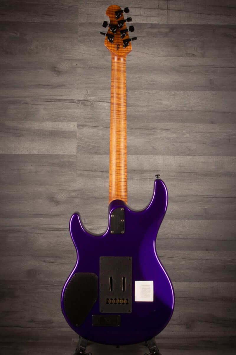 USED - Music Man Luke III HH Firemist Purple - Roasted Maple Neck