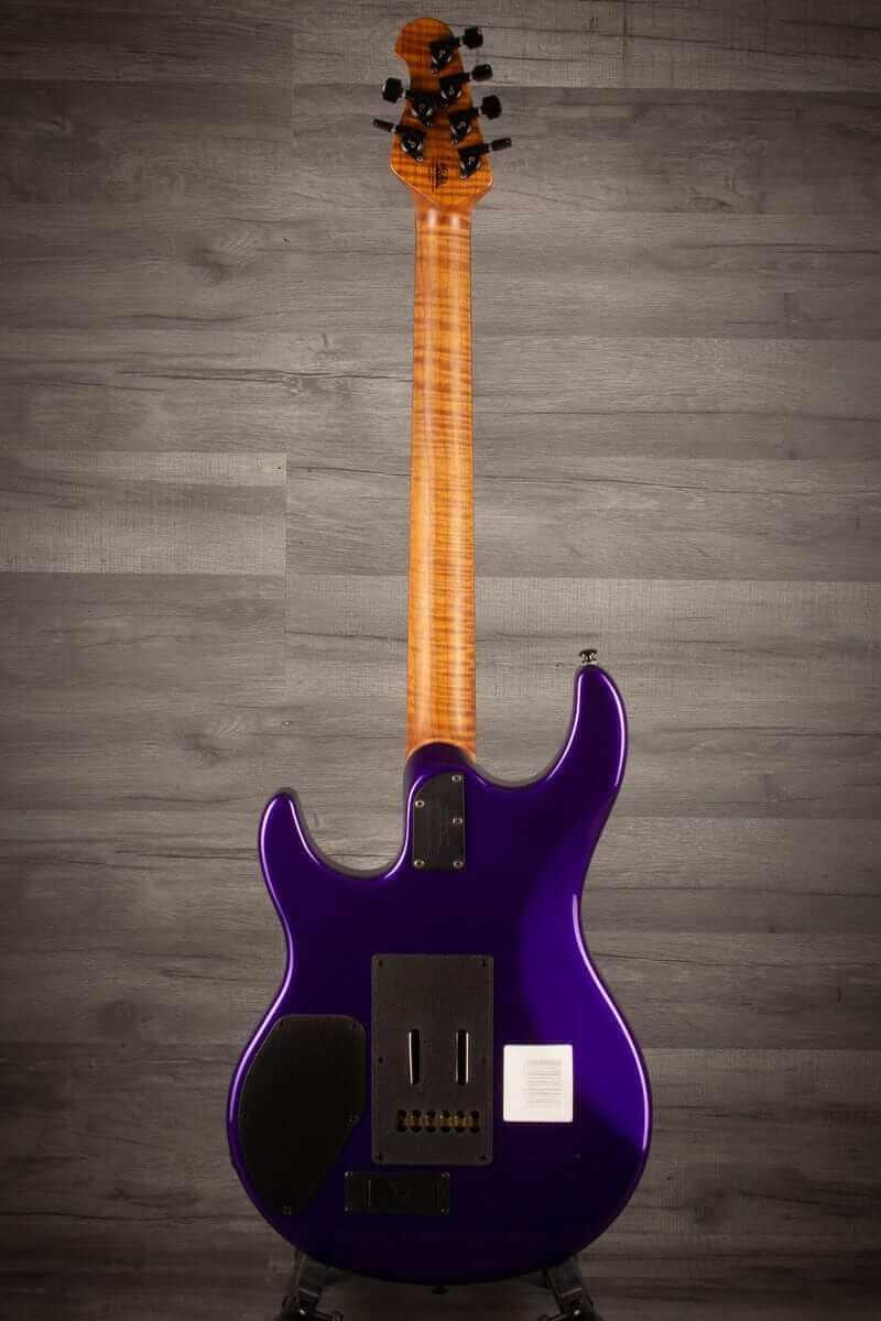 USED - Music Man Luke III HH Firemist Purple - Roasted Maple Neck