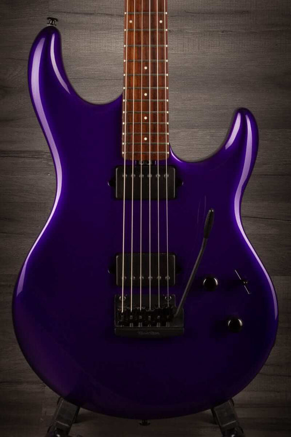 MusicMan Electric Guitar USED - Music Man Luke III HH Firemist Purple - Roasted Maple Neck