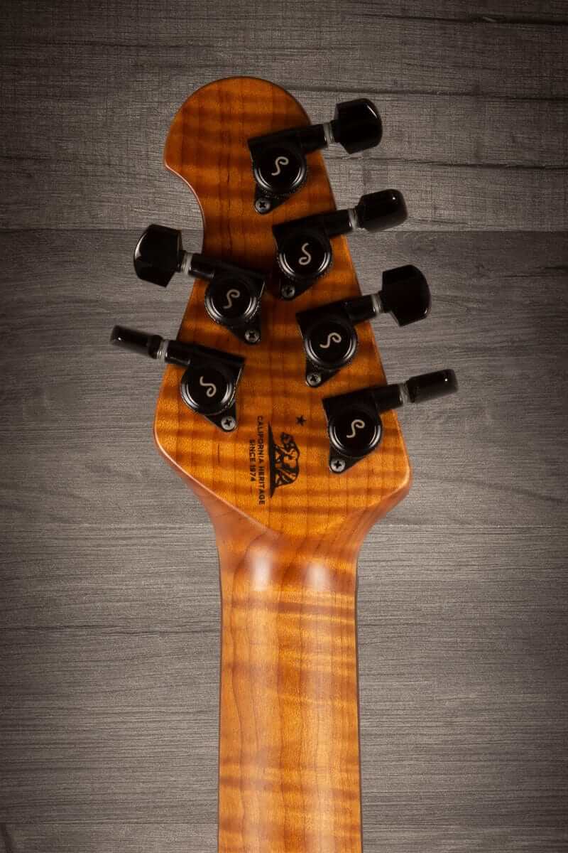 USED - Music Man Luke III HH Firemist Purple - Roasted Maple Neck