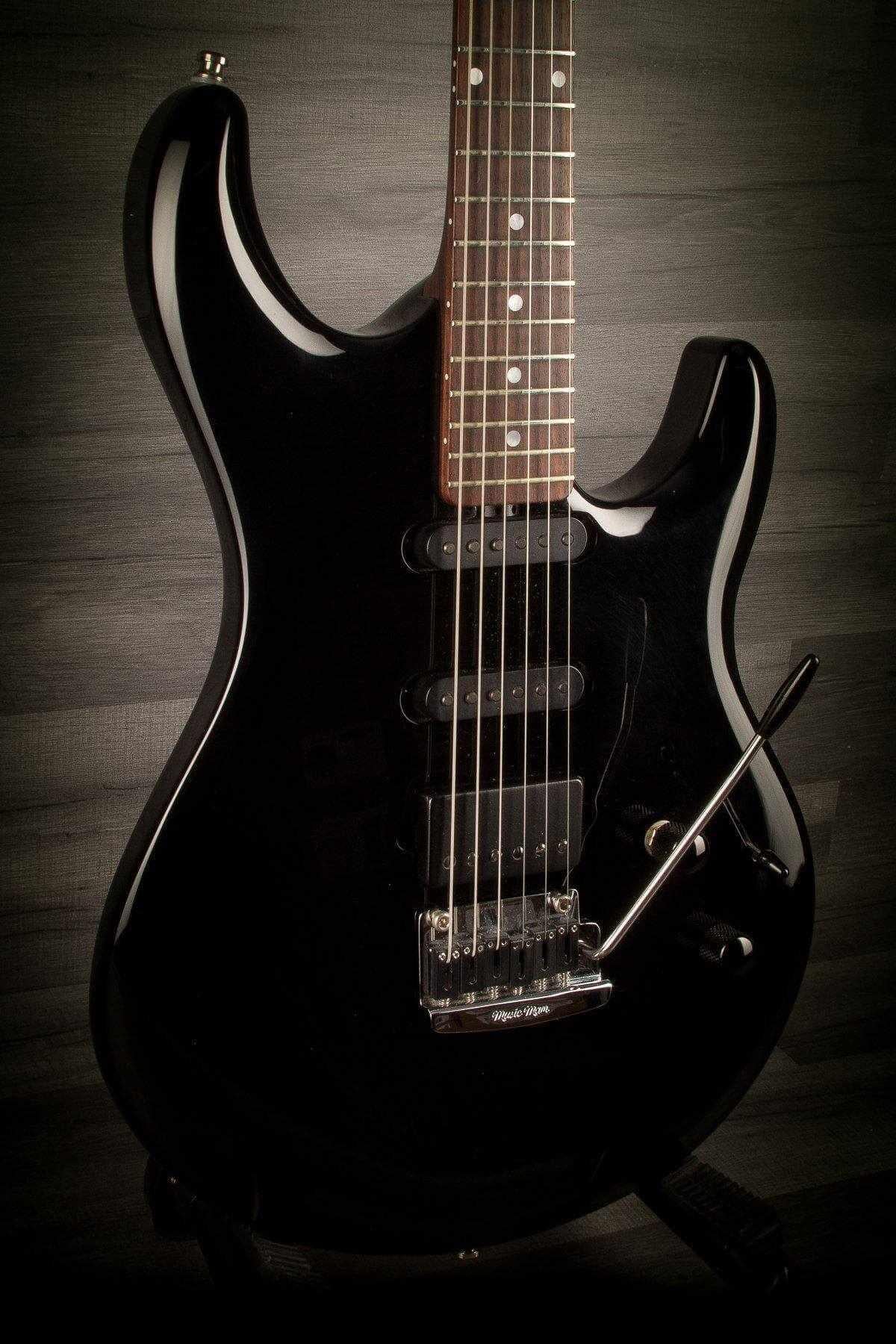 USED - Music Man Luke III HSS - Black, Solid Rosewood Neck