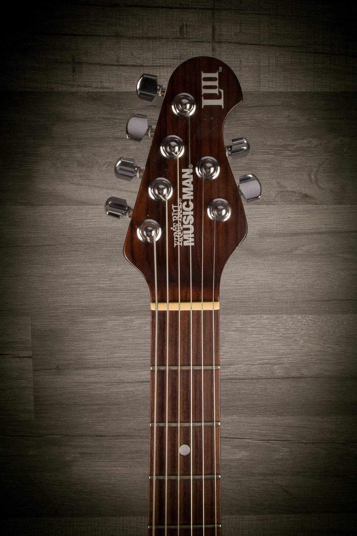 USED - Music Man Luke III HSS - Black, Solid Rosewood Neck