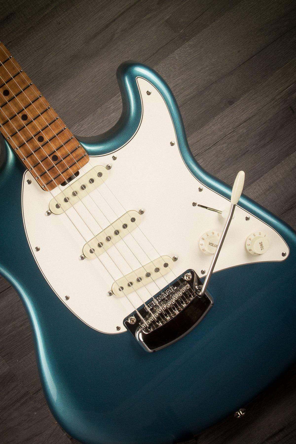 USED - MusicMan Cutlass Electric Guitar - Vintage Turquoise