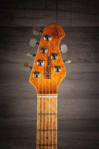 USED - Musicman EVH Van Halen Hardtail - Trans Amber *RARE (one of only 200 worldwide)