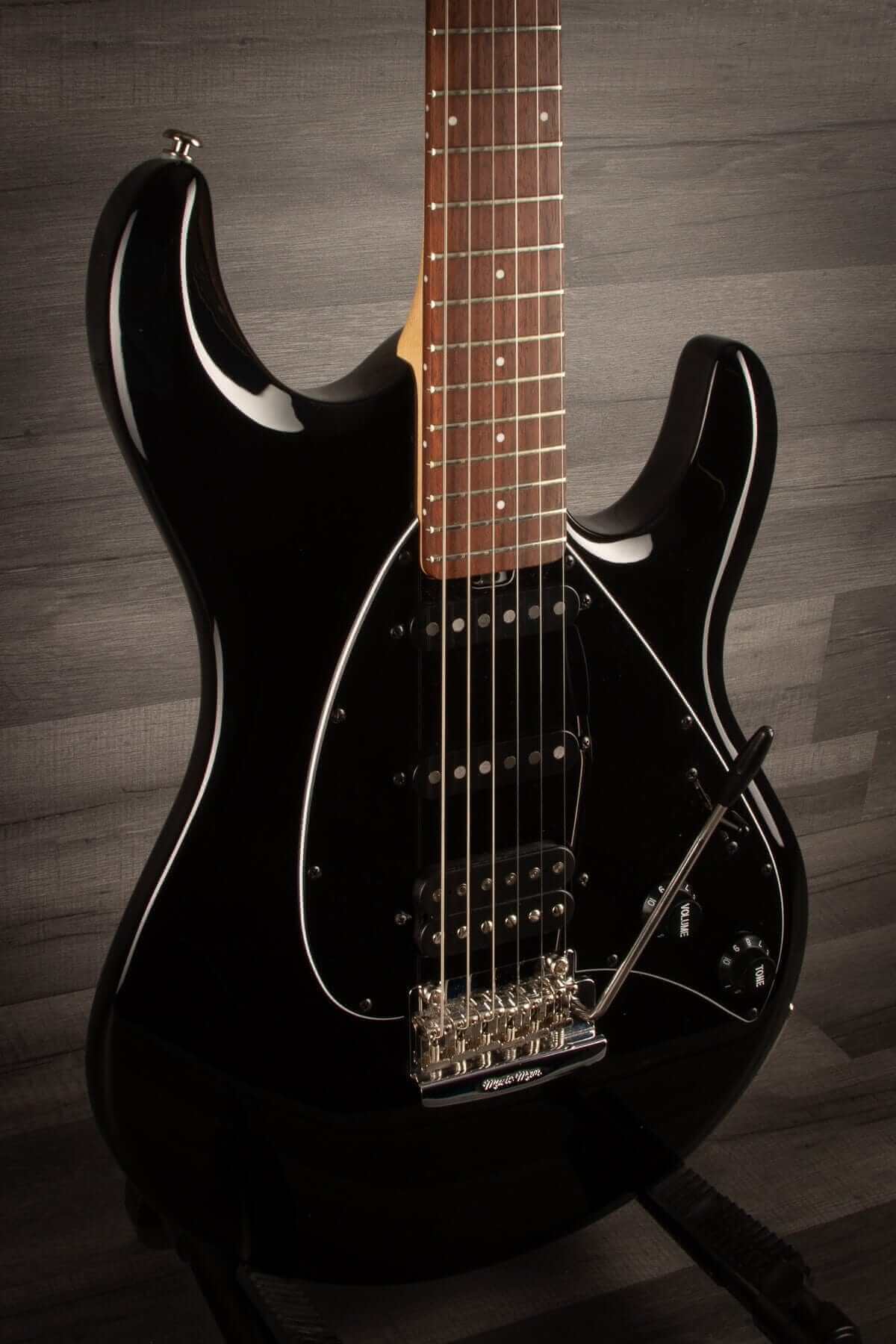 USED - MusicMan Silhouette Special - HSS Black, rosewood fingerboard