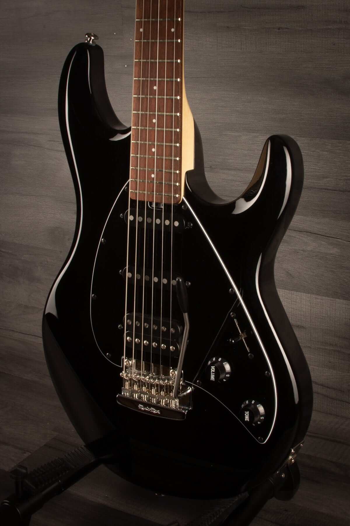 USED - MusicMan Silhouette Special - HSS Black, rosewood fingerboard