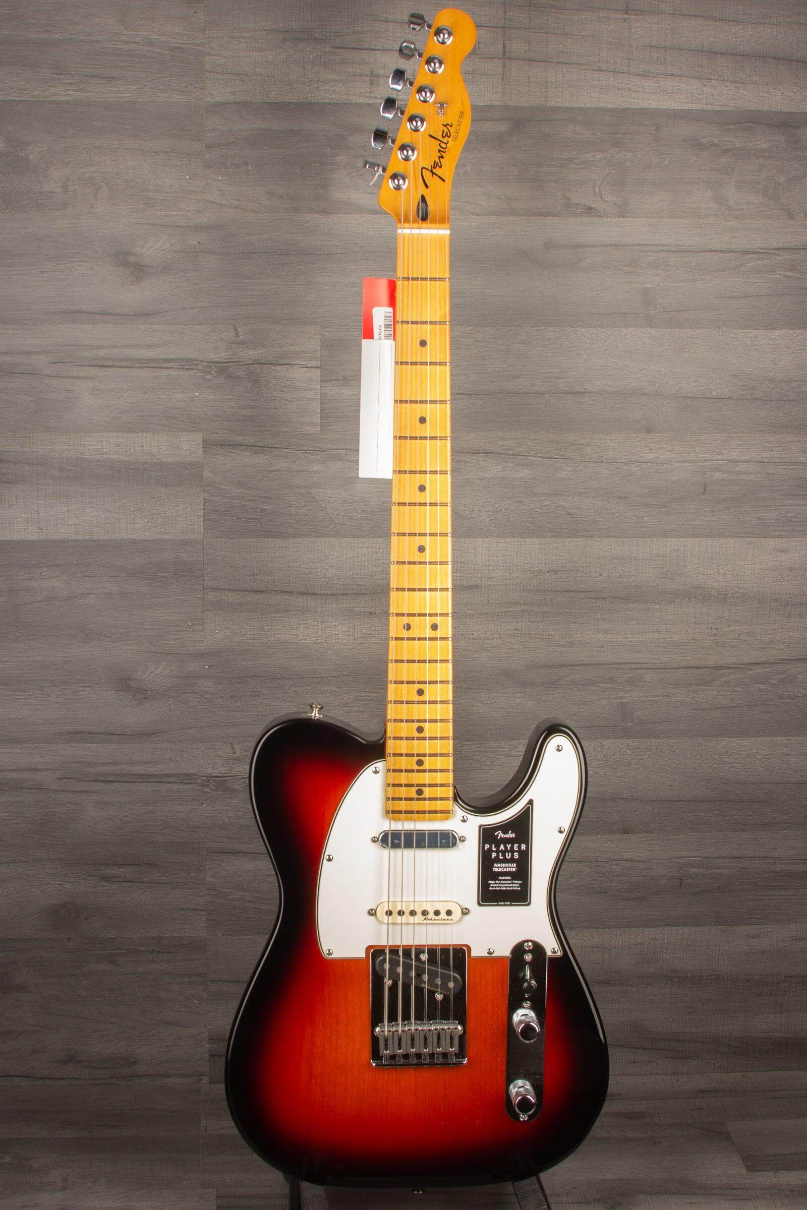 Fender Player Plus Nashville Telecaster MN - Three Tone Sunburst
