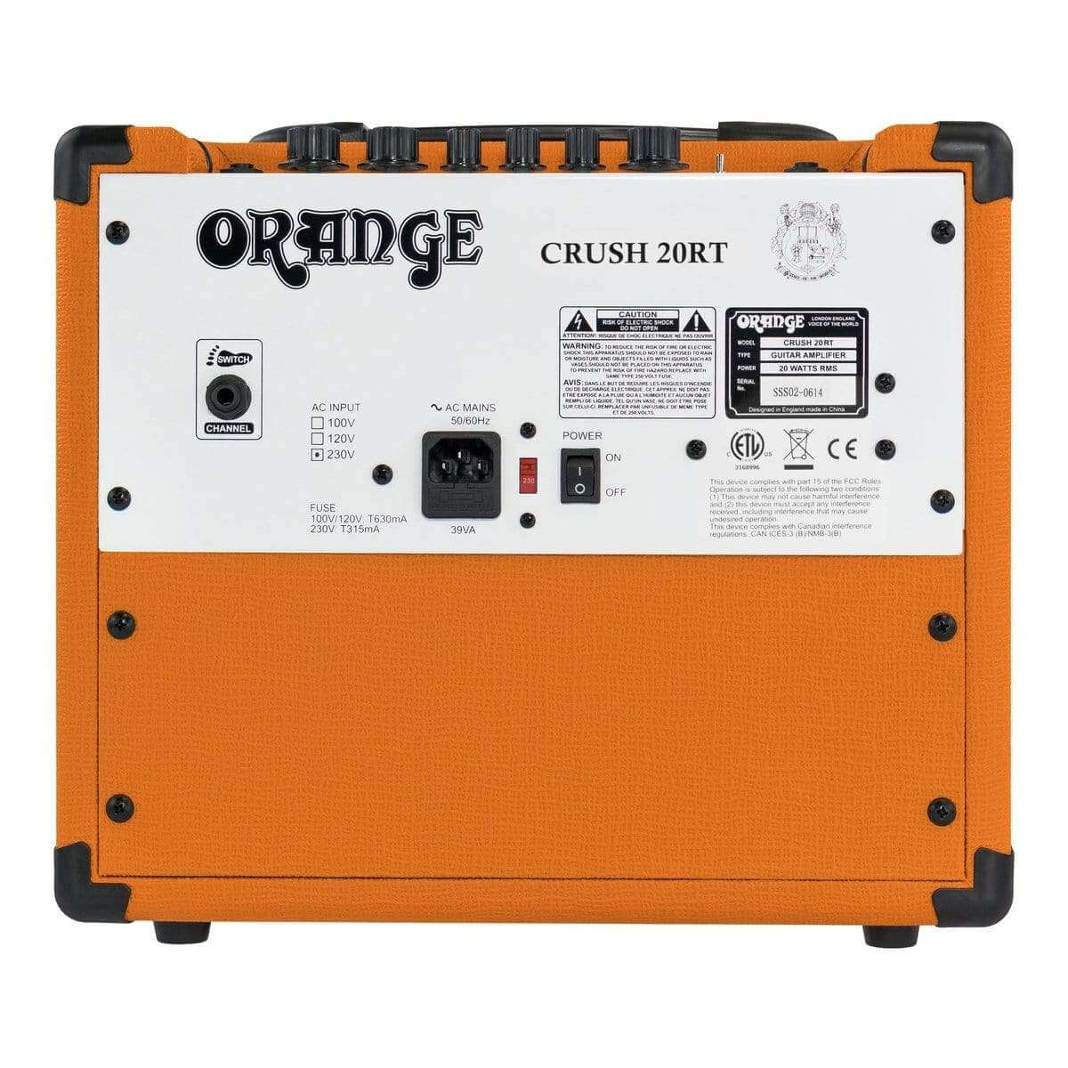 Orange Guitar Amp - Crush 20RT Combo