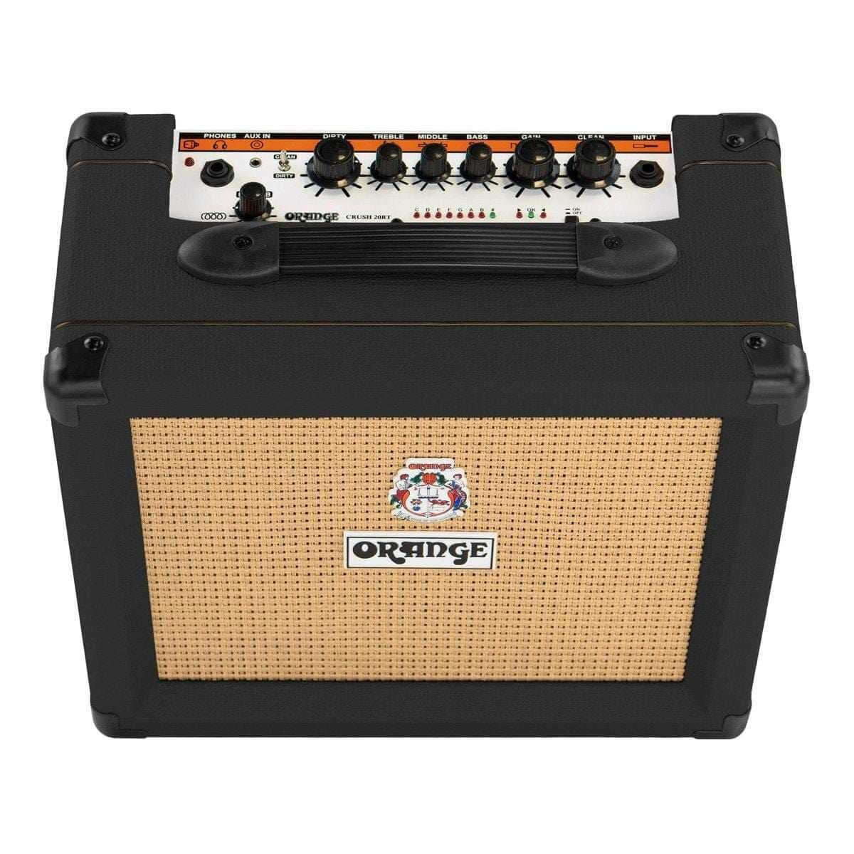 Orange Crush 20RT Combo Guitar Amplifier, Black
