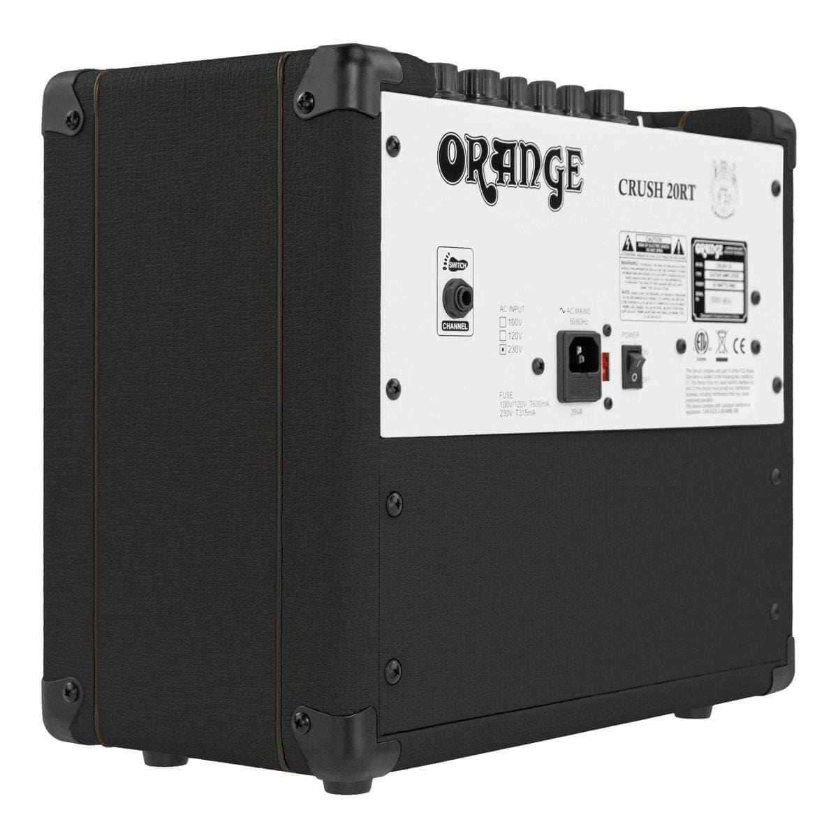 Orange Crush 20RT Combo Guitar Amplifier, Black