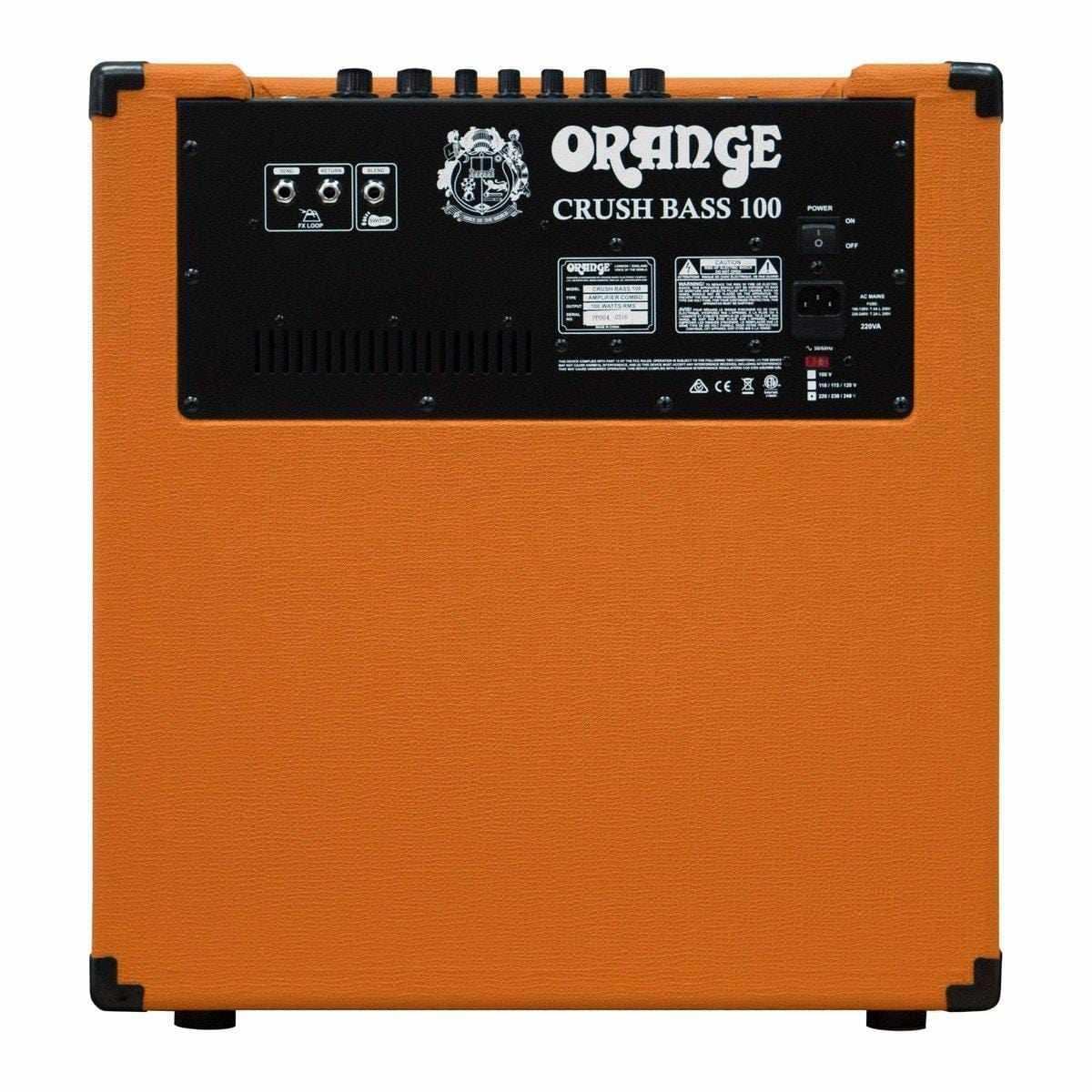 Orange Guitar Amplifier - Crush Bass 100 Combo