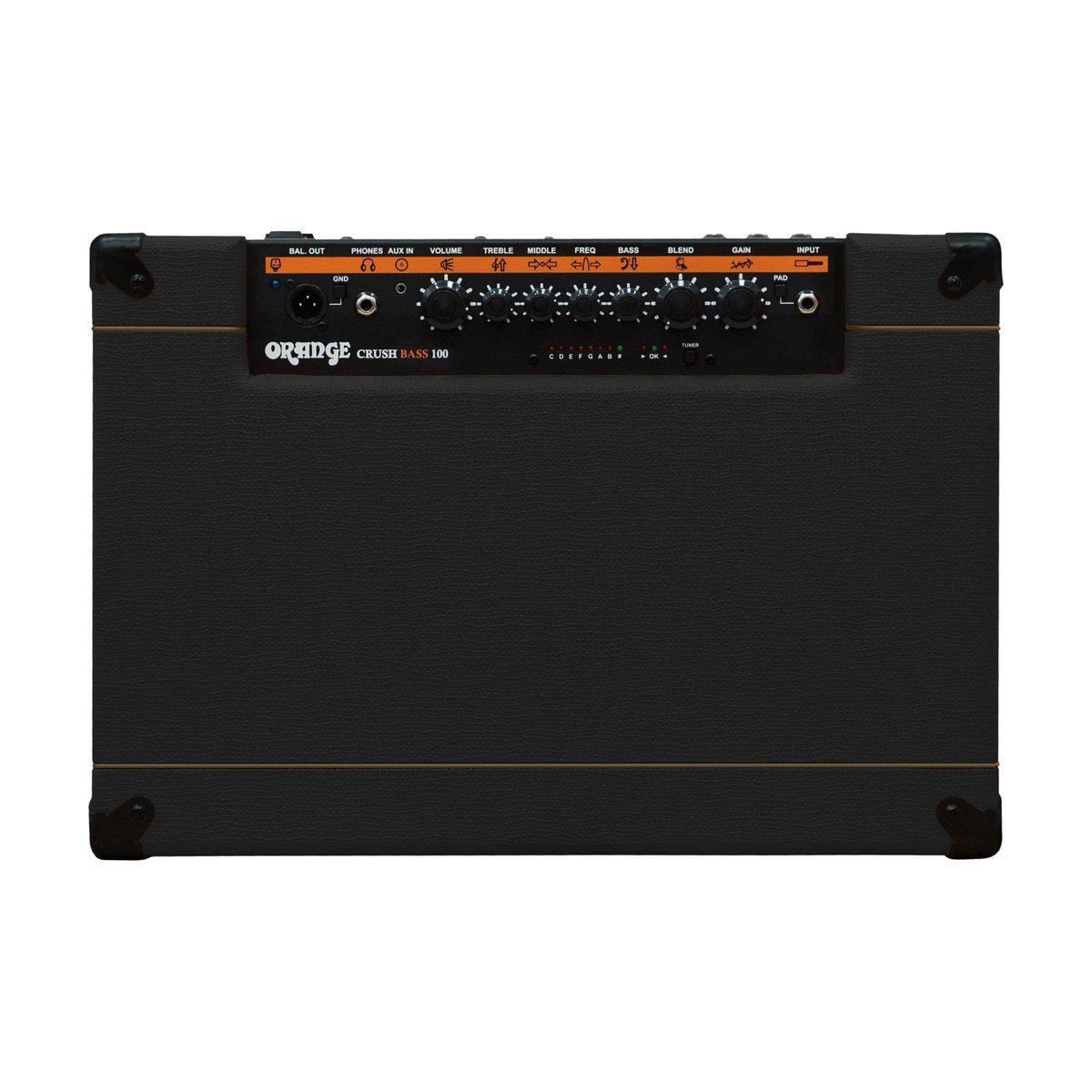 Orange Guitar Amplifier - Crush Bass 100 Combo (Black)